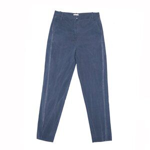 Jigsaw Blue Mineral Wash High Rise Casual Mom Pants 6